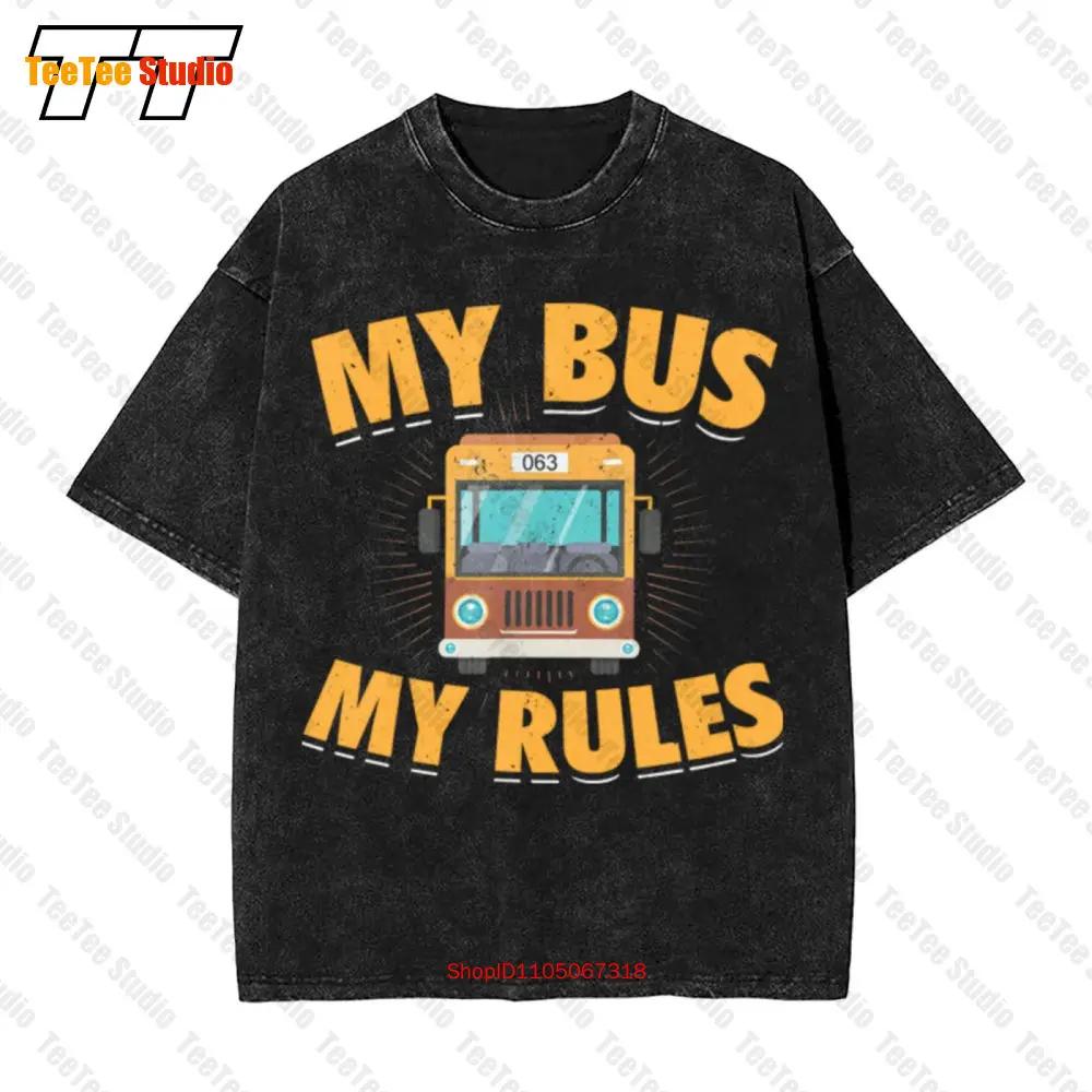 Mein Bus Meine Regeln Busfahrer Vintage Oversized T-Shirt HCPM
