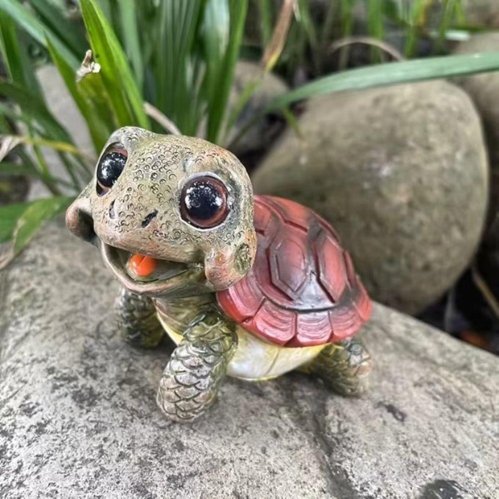 Crafts Sea Turtle Figurine Cartoon Marine Life Ornaments  Kids Birthday Gift