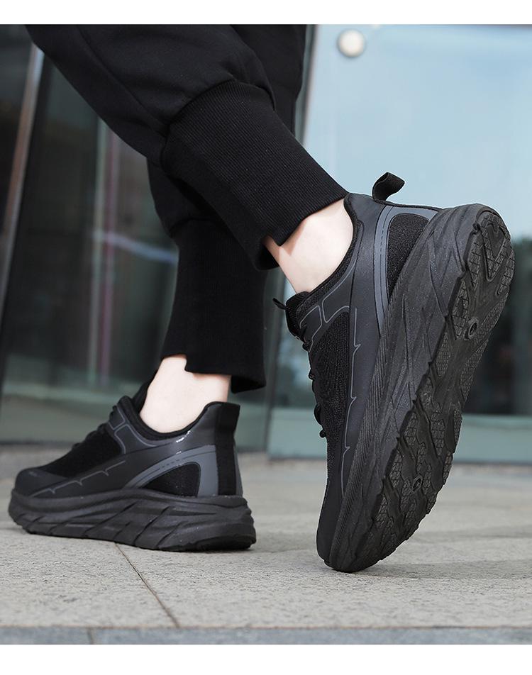 2023 Autumn/Winter Men's Breathable Mesh Outdoor Dad Shoes - Soft Bottom, Trendy, Lightweight Sports Shoes