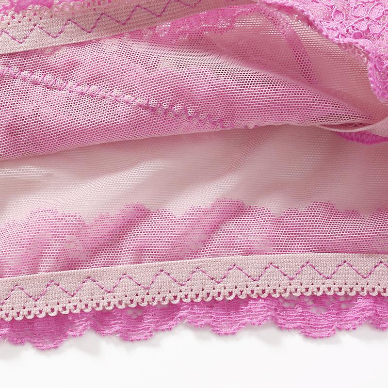 CINOON Perizoma Sexy Trasparente da Donna Basso con Bordi in Pizzo Fiocco Mutandine Ultra-Sottili Traspiranti Dolci & Seducenti Biancheria Intima Quotidiana