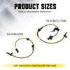 4PCS Front Rear ABS Wheel Speed Sensors Replacement For 2013-2017 Honda Accord A