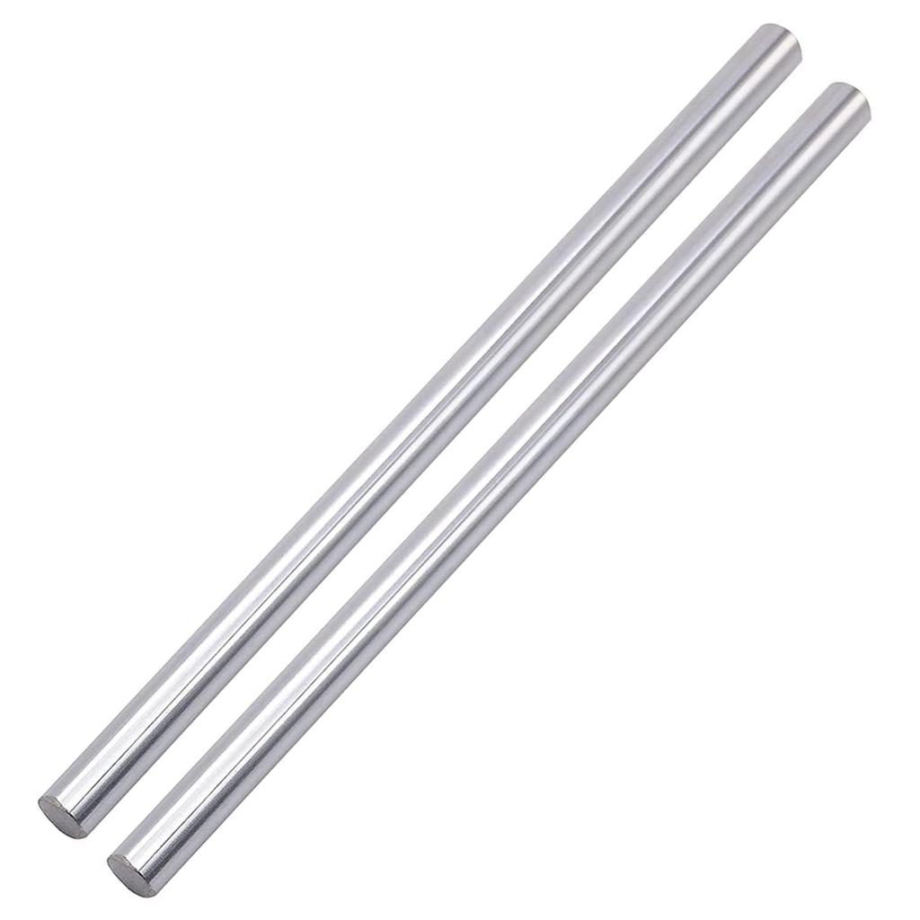 2PCS 8mm X 300mm Linear Motion Rod Shaft Guide with 4 PCS SCS8UU Ball Bearings & 4 PCS SK8 Aluminum Rail Support, Linear Motion Rod Guide Set for CNC