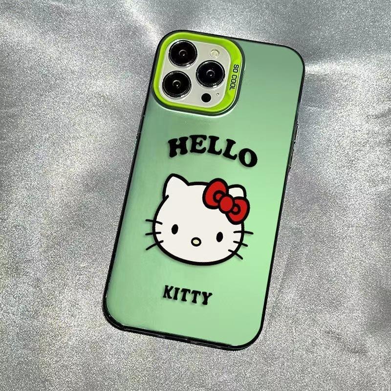 Applicable to Apple 15/14/13 mobile phone case iPhone11/12Promax Hello Kitty xr all-inclusive x cartoon xs case