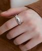 Byhyeres Star Stone Chunky Ring (White) Bh7R50784Wb