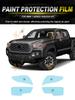 Toyota Tacoma Custom Protective Film Set for Headlights and Mirrors