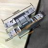 Three-Dimensional Adjustable Concealed Zinc Alloy Hinge for Outward Opening Wooden Doors