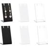 Sturdy Acrylic Earring Display Stand Set of 5 Jewelry Organizers Holder Accessory for Showcasing Earrings And Pendants