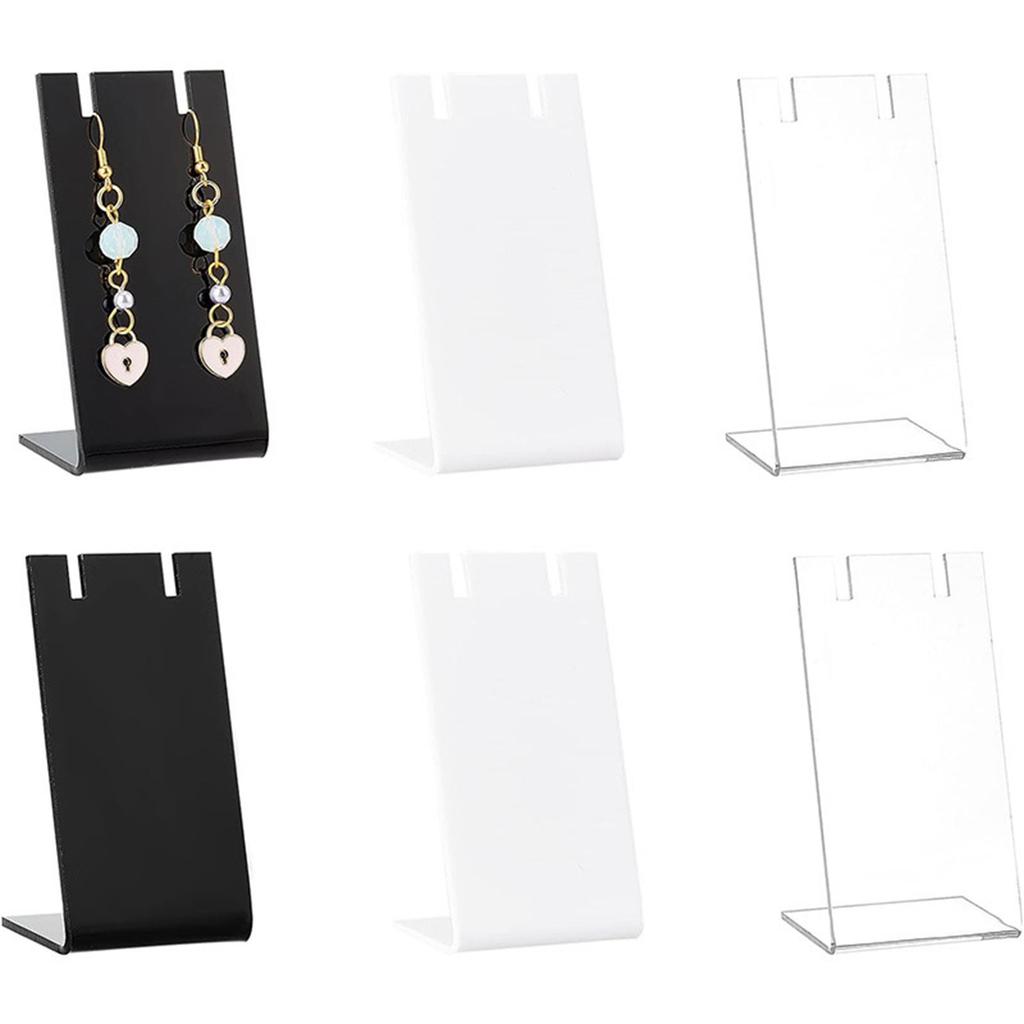 Sturdy Acrylic Earring Display Stand Set of 5 Jewelry Organizers Holder Accessory for Showcasing Earrings And Pendants