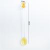 Japanese Style Creative Milk Dessert Teddy Bear Spoon Colorful Transparent Glass Spoon Cute Long Handled Coffee Stirring Spoon