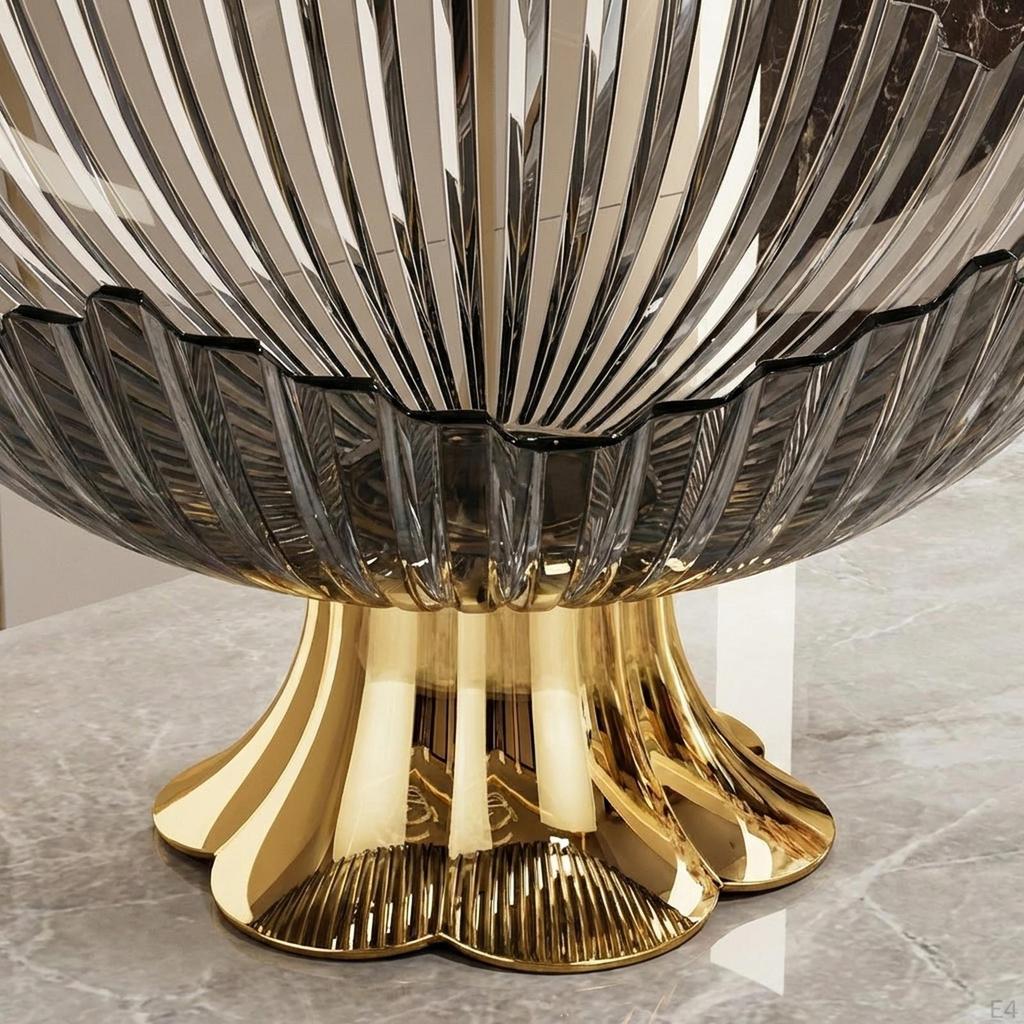 Fruit Bowl On A Pedestal, Tray, Gift, Portable, Versatile, Elegant, Home Decoration, Storage