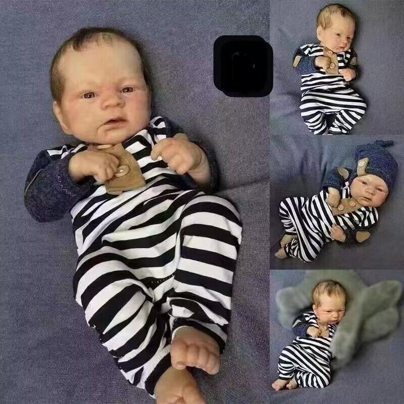 Очаровательная 46 см кукла-реборн для малышей ELIJAH — фото 5