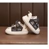 Summer Kids Hollow Out Breathable Half Sandals Unisex Toddler Casual Shoes
