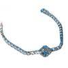 Silver-Plated Four-Leaf Clover Zircon Bracelet - Exquisite Handcrafted Jewelry