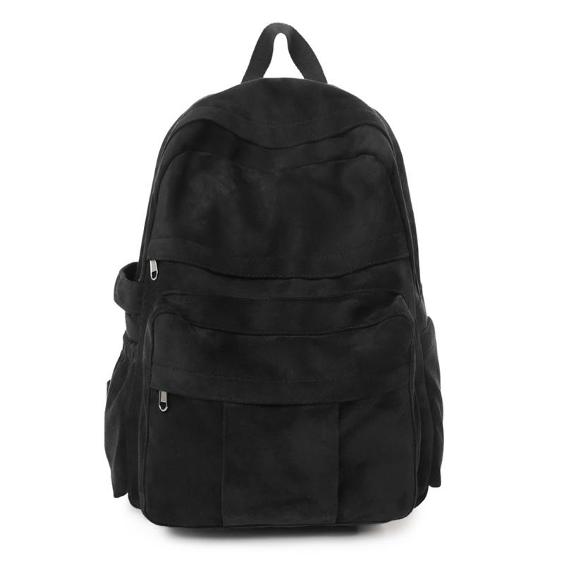 Stylish Backpack for Men and Women with Multiple Pockets and Front Zipper Design