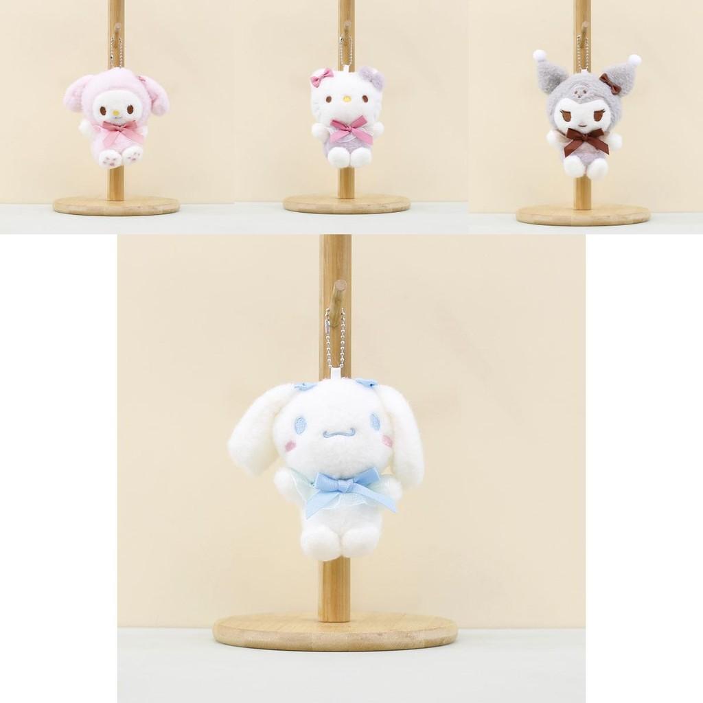 Charming Sanrio Plush Doll Keychain With Kuromi My Melody And Cinnamoroll Style