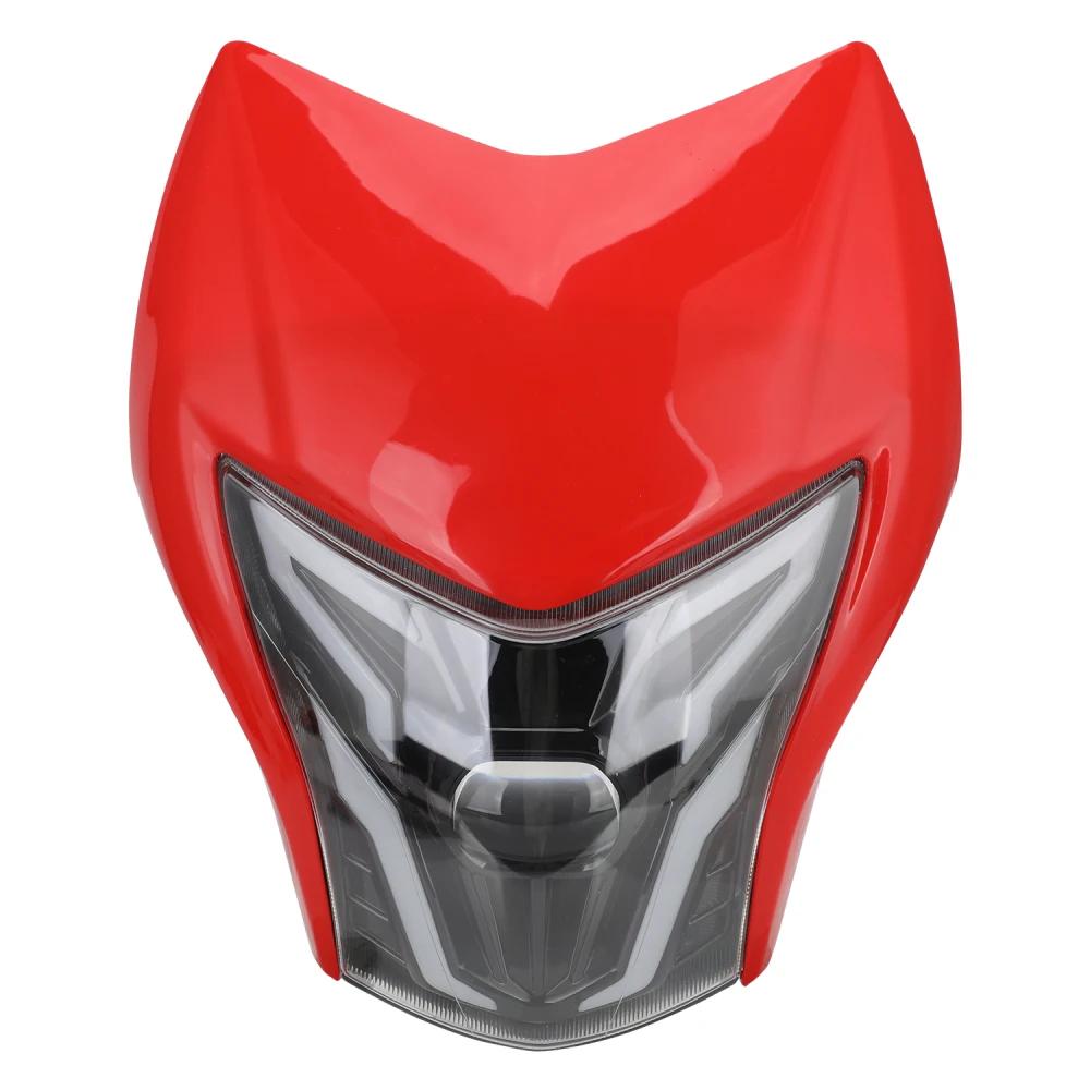New Headlight Motorcycles Accessories LED Headlamp PP Head Lamp Light Plastic For HONDA XR150L XR 150L Dirt Pit Bike Moto Parts