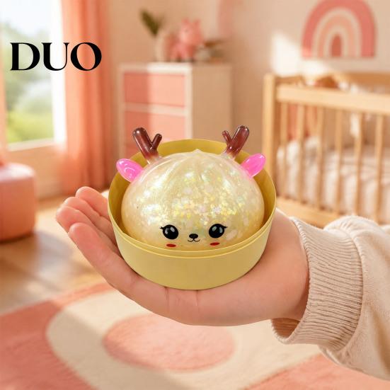 Novelty Gifts for Birthday Soft Squeeze Toy Stress Relief, Anxiety Sensory Fidget Durable TPR Balls Adults Kids, Hand Exercise Tool Kneading