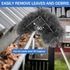 Gutter Cleaning Brush 250cm Extendable Rod Roofing Guard Cleaner Tool Removing Leaves and Debris Stiff Cleaning Brush