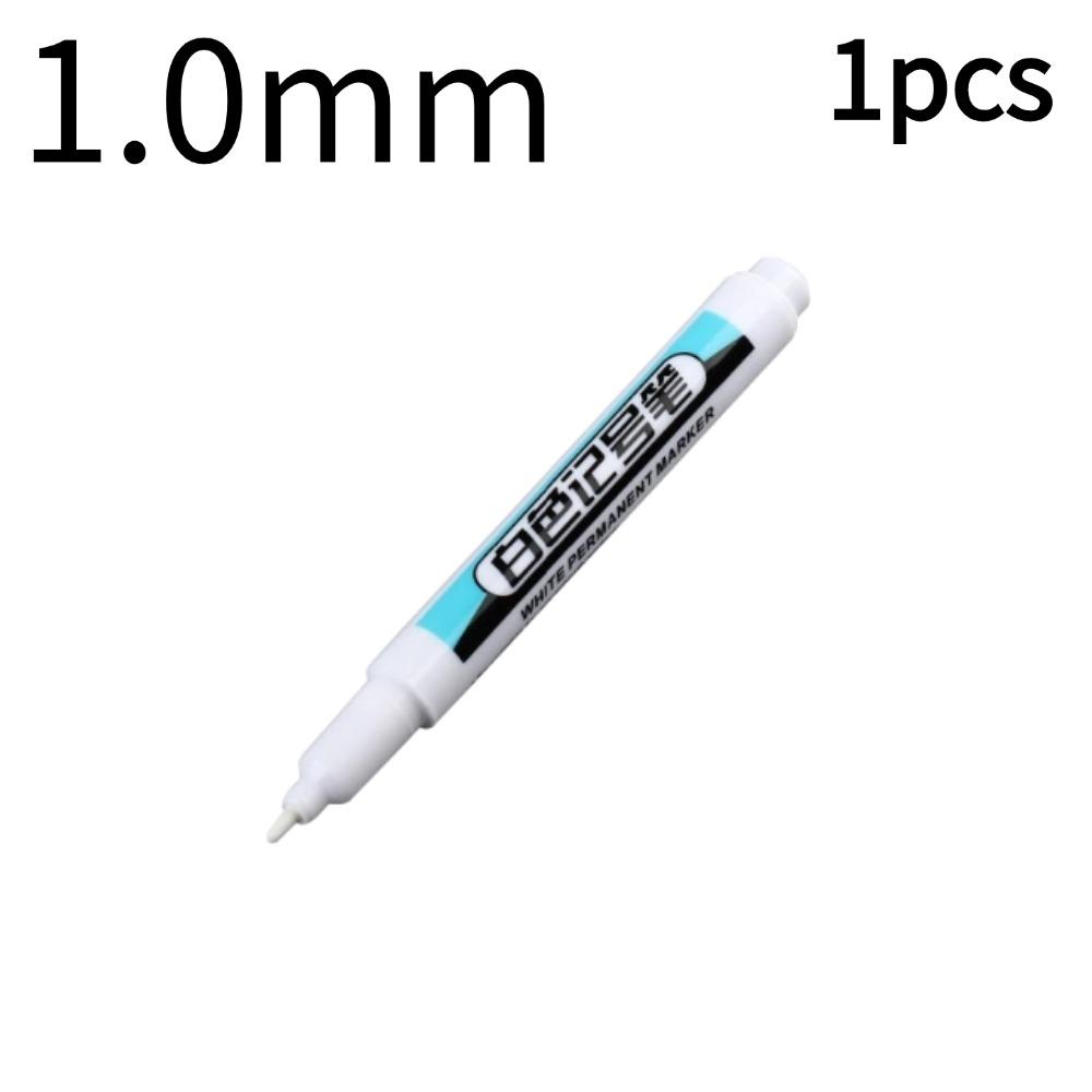 

1/2/3Pcs White Marker Pen for Wood Rock Plastic Leather Glass Stone Metal Canvas Ceramic Deep Hole Marker 0.7/1.0/2.5MM