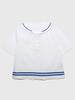 VINCENT NAVY Sehwa Sailor Blouse_White