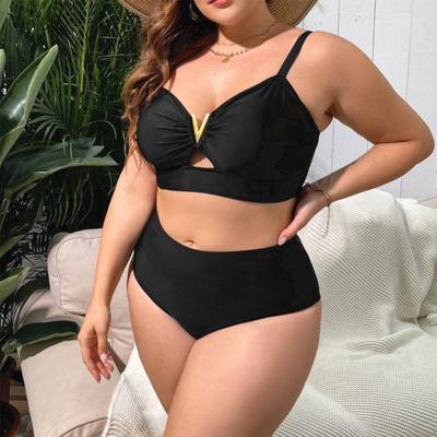 Women's Plus Size Split Bikini Suit Swimsuit Swimsuit Plus Swimsuit
