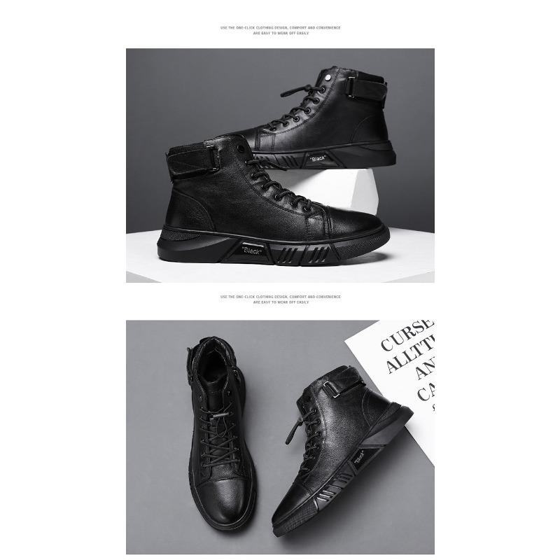 Scarpe da tavola da uomo, Scarpe da uomo, Versatili per tutte le stagioni, Stivali Martin con suola morbida, Traspiranti da uomo, Casual, Sportive, Antiscivolo, Resistenti all'usura