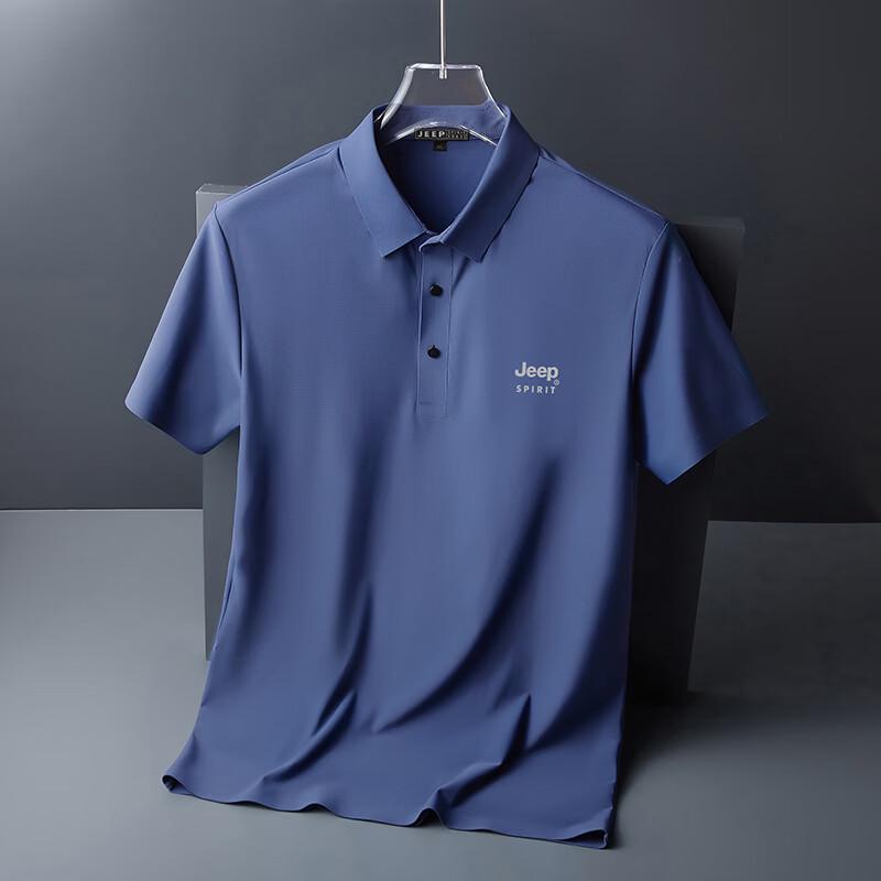 

JEEP SPIRIT Men s Ice Silk Polo T-shirt L