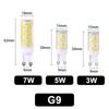 G9 led bulb 3W 5W 7W  220V G9 led lamp SMD2835 G9 LED Corn light Replace 30W 40W 50W 70W 80W halogen light high brightness