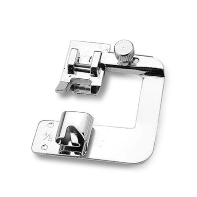 Domestic Sewing Machine Presser Crimping Press Foot Portable Rolled Hem Feet Replacement for Needlework Supplies