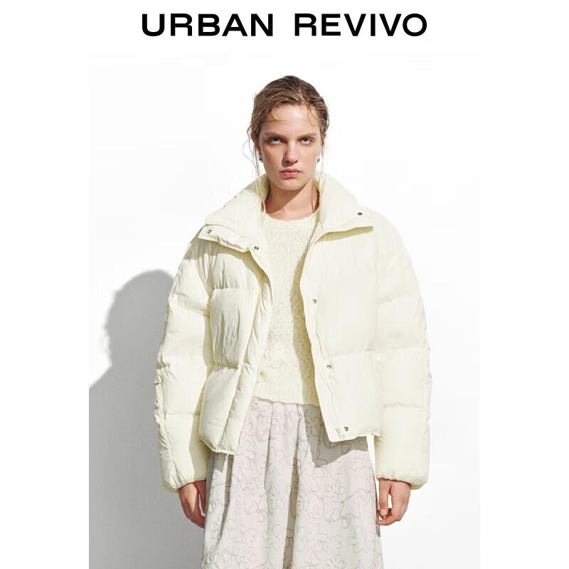 

UR Women s Casual Stand-Collar Quilted Down Jacket L