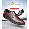 Men Dress Shoes Luxury Brand Business Leather Shoes for Mens Comfortable Pointed Social Shoe Male Genuine Leather