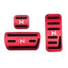BOYOUS Honda N Series Aluminum Pedal No Tools and Parking Pedal Compatible with Many and Set [Latest Model] Custom-Designed High-Quality Covers,