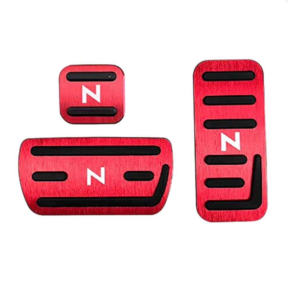 BOYOUS Honda N Series Aluminum Pedal No Tools and Parking Pedal Compatible with Many and Set [Latest Model] Custom-Designed High-Quality Covers,
