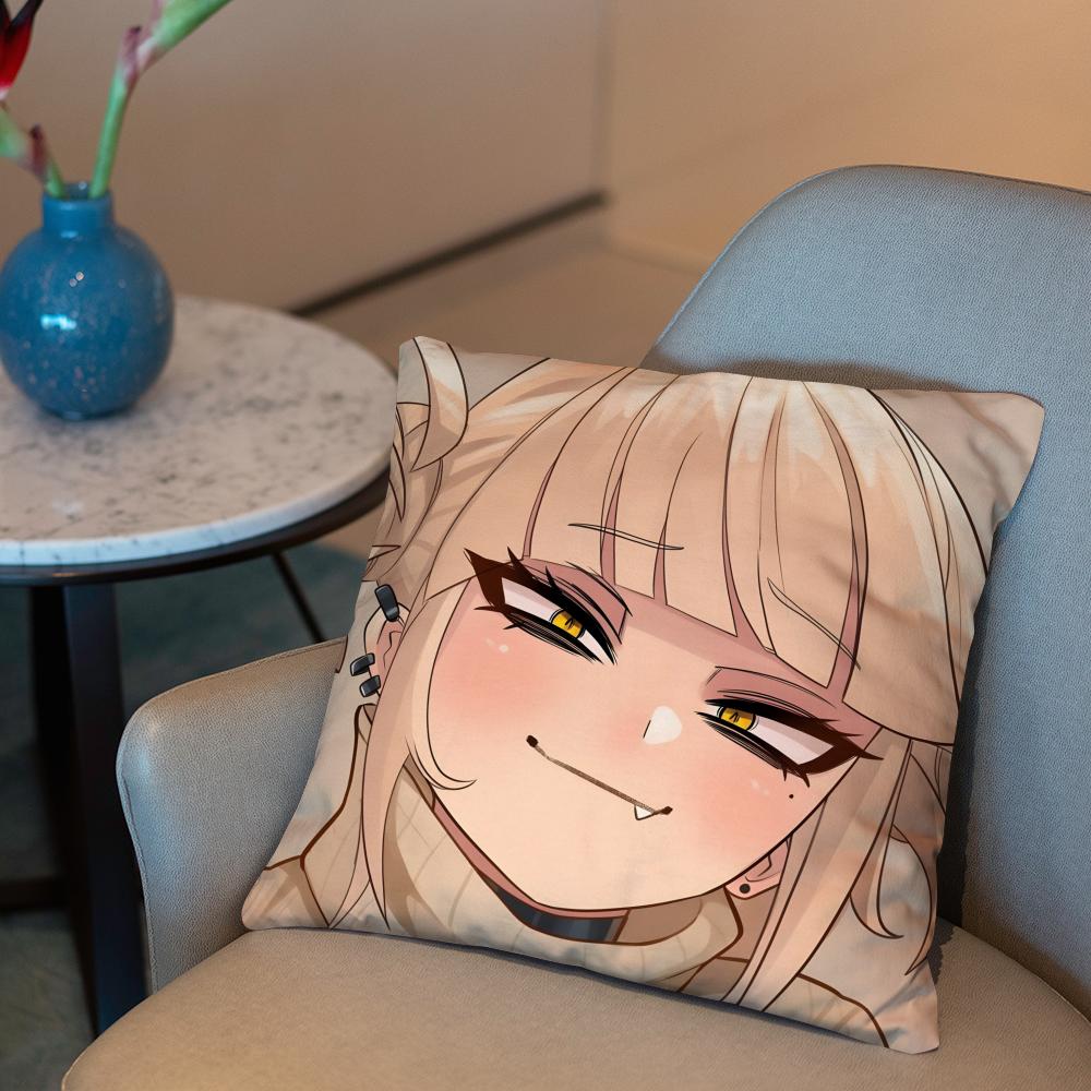 My Hero A-Academia H-Himiko Toga Cushion Cover 2-in-1 Reversible Plush Pillow Cover | Car/Sofa/Bed | Perfect Gift