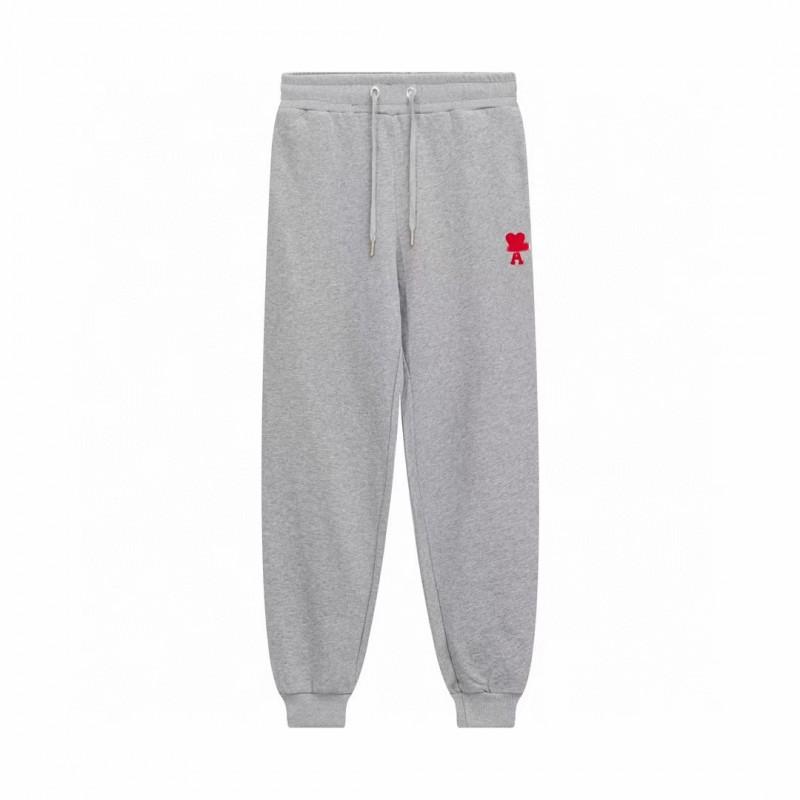 Cotton Couple Matching Set Oversized Hoodie With Heart Print Loose Fit Jogger Pants Men Women