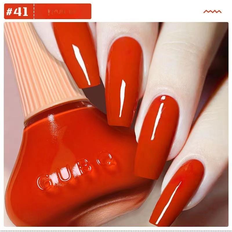 

Nail Art Популярный молочно-белый лак для ногтей Быстросохнущий долговечный лак Матовый перламутровый лазерный блестящий лак для ногтей Сделать 41