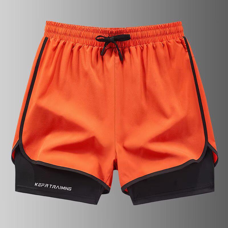 

Унисекс двухслойные спортивные шорты с защитой от просвечивания для бега и пеших походов M