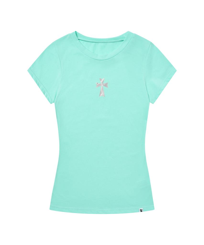 GRAVER [Woman]Cross_Baby Tee_3Color