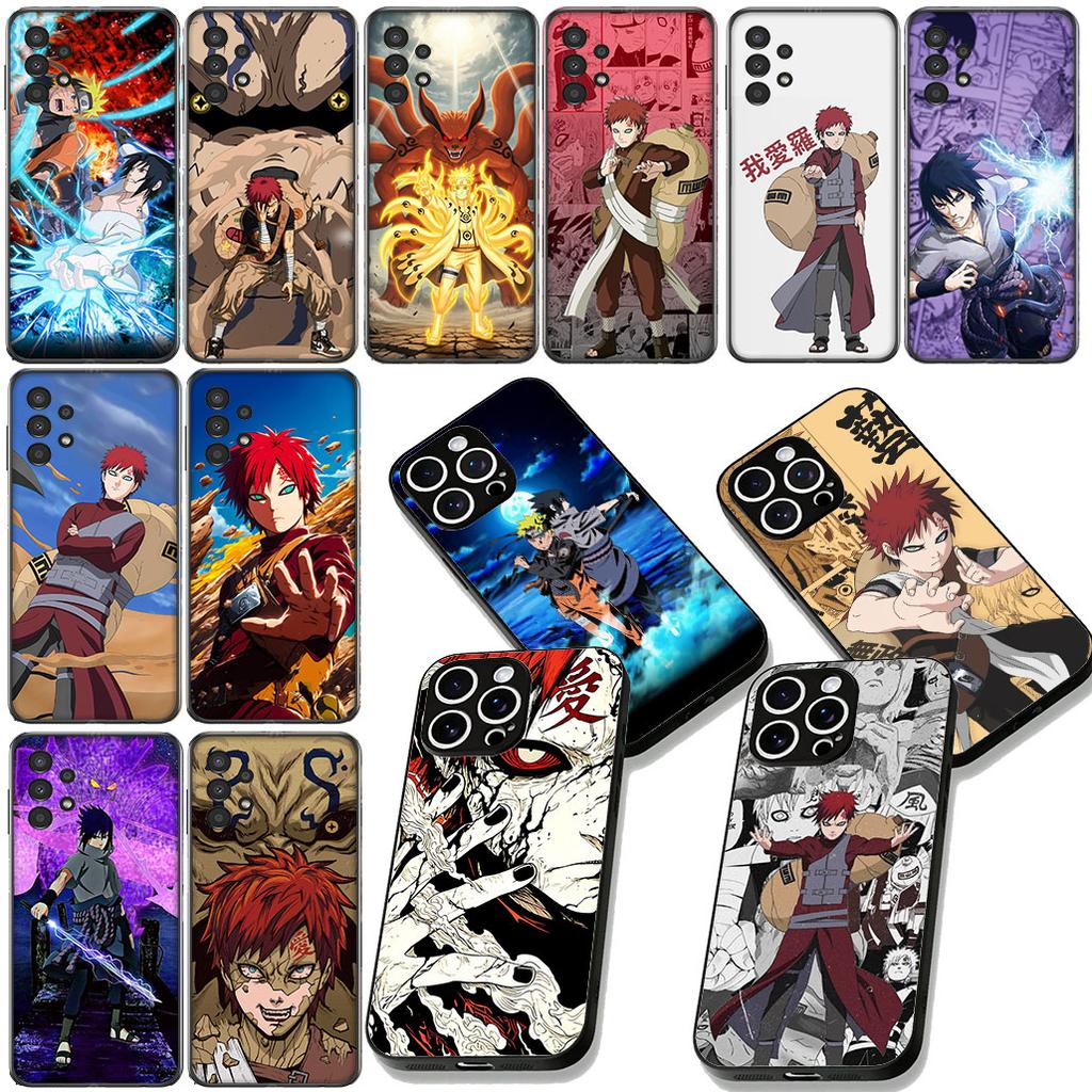 Gaara Narutos Uchiha Sasuke Cover for Samsung Galaxy A06 A05 A14 A50 A51 A52 A12 A13 A23 A70 A07 A25 A26 A72 A56 Phone Case