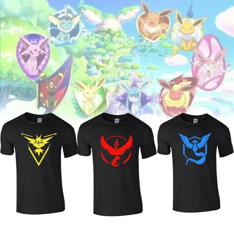 Pokemon Printed Cotton T Shirt For Women Summer Casual Top With Short Sleeves