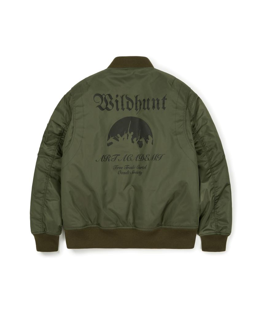 DISCUS ATHLETIC Wild Hunt Flight Jacket Khaki