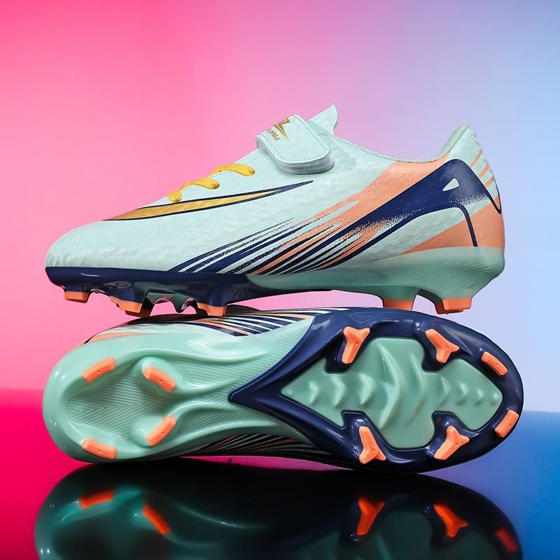 New Men Soccer Shoes for Kids Match Grass Boys Professional Grade Non-Slip Football Boots Ultralight Cleats' Training Shoes Drop Shipping