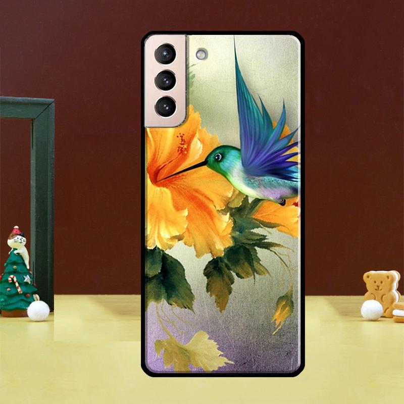 Hummingbird Case For Samsung Galaxy S25 Ultra S20 S21 S22 S23 S24 Ultra S9 S10 Plus S24 FE Phone Cover