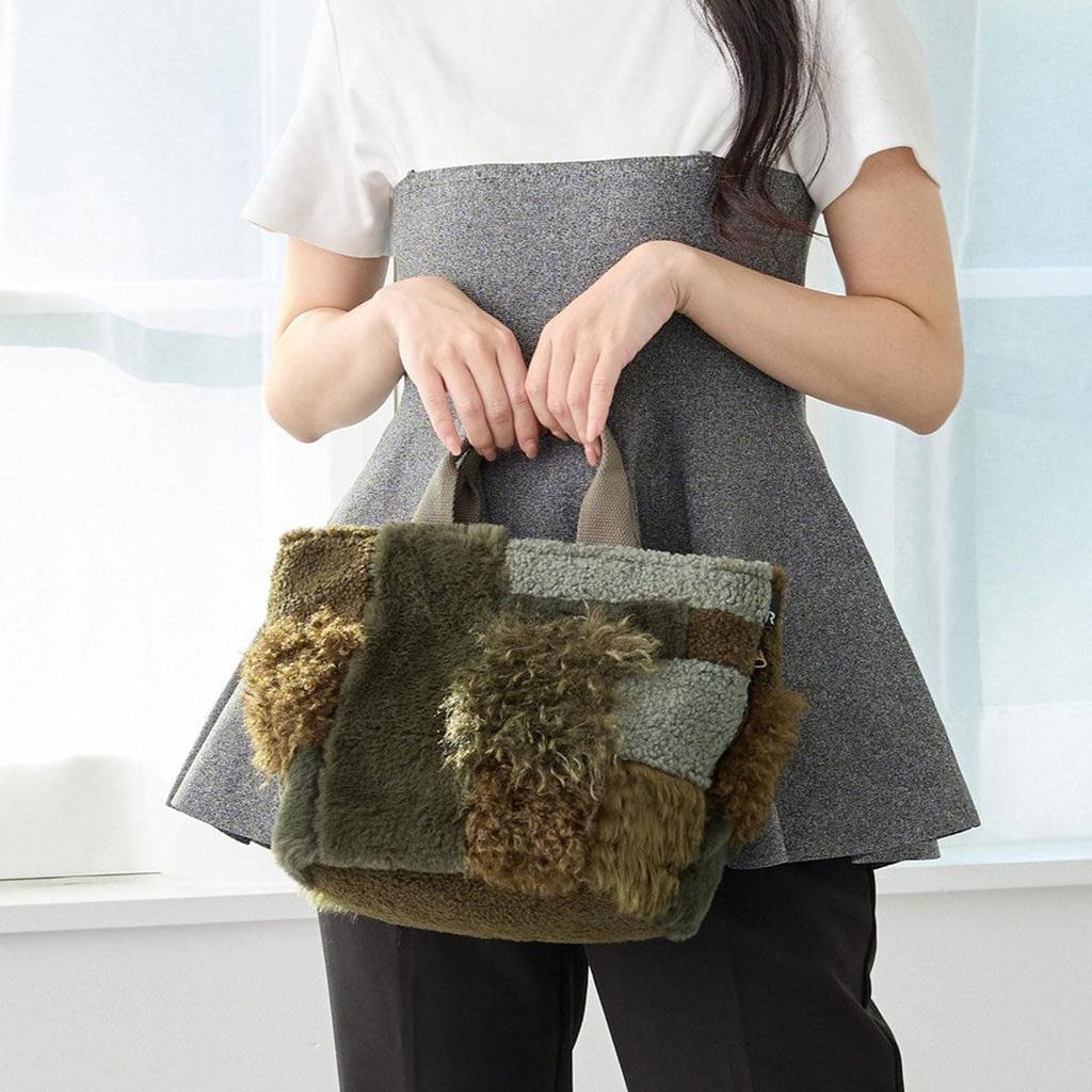 Rootote SC.DELI.TuguTugu-A Damen-Tragetasche, 3652, Khaki