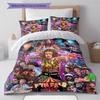 Stranger-thing Pattern Bedding Quilt Set Quilt Cover Pillowcase Home Decoration Gift (1 * Duvet Cover + 2 * Pillowcase, Without Core)