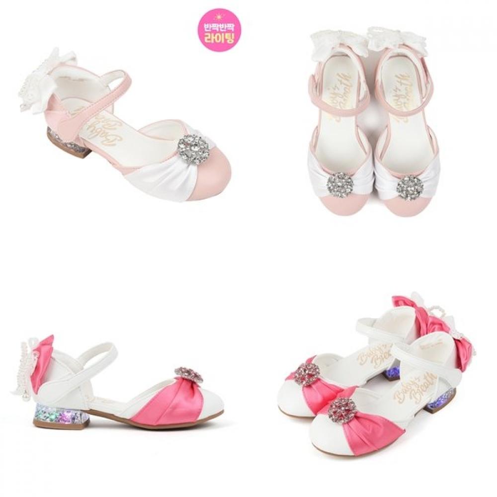 Babybress Toebox Light Up Toad Shoes Amelia Bbkcg2tsam11 Pink/160
