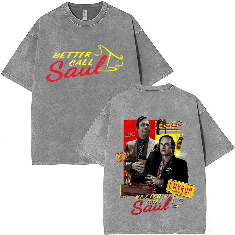 Washed Vintage Heisenberg TV Breaking Bad Stay Out of My Territory T Shirt Better Call Saul Graphic Tshirts Men Retro T Shirts