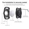 Pet Positioning Collar Crisp Bell Faux Leather Pet Tracking Device Protective Collar for Apple