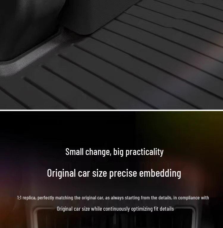 Tesla Model Y Rear Seat Organizer & Trash Can - New Version