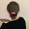 Eleganter Korallfleece Perlen Haarband Für Frauen Mädchen Haargummi Süßer Haarschmuck Scrunchie Haarband Mode Haaraccessoires